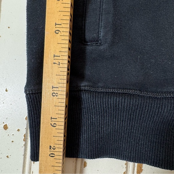 Lululemon Jacket Women’s 8 Black Full Zip Hoodie Remix Scuba Fair‎ Isle Yoga - Picture 6 of 13